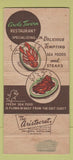 Matchbook Cover - Circle Tavern Restaurant Indianapolis IN 30 Strike