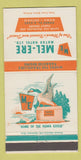 Matchbook Cover - Mel Ere Motor Hotel Wawa ON WEAR 30 Strike