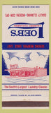 Matchbook Cover - Loeb's Laundry Cleaners Memphis TN 30 Strike
