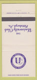 Matchbook Cover - University Club of Pittsburgh PA 30 Strike