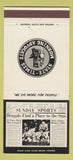 Matchbook Cover - State Times Morning Advocate Baton Rouge LA LSU #1 30 Strike