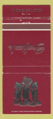 Matchbook Cover - Grafton's WEAR 30 Strike