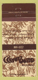 Matchbook Cover - River Bend Restaurant New Orleans LA 30 Strike