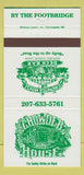 Matchbook Cover - Chowder House Deck Bar Boothbay Harbor ME 30 Strike