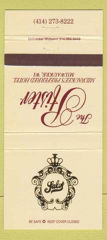 Matchbook Cover - The Pfister Hotel Milwaukee WI 30 Strike