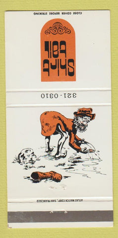 Matchbook Cover - Shirt Tail Restaurant Palo Alto CA 30 Strike