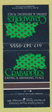 Matchbook Cover - Crabapples Restaurant Sturbridge MA 30 Strike