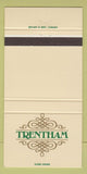Matchbook Cover - Trentham Hotel? England UK 30 Strike