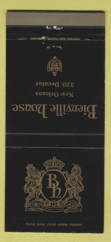 Matchbook Cover - Bienville House New Orleans LA 30 Strike