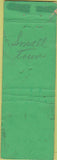 Matchbook Cover - Talbot House Harwich Port MA Merchants POOR