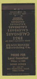 Matchbook Cover - 1951 Featuristic Advertising San Francisco CA WEAR 30 Strike