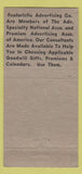 Matchbook Cover - 1951 Featuristic Advertising San Francisco CA WEAR 30 Strike