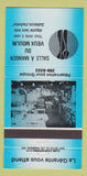 Matchbook Cover - Salle A Manger Du Vieux Moulin QC 30 Strike