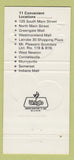 Matchbook Cover - Greensburg Savings PA 30 Strike