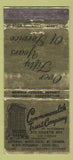 Matchbook Cover - Commonwealth Trust Company Aspinwall McKees Rocks PA 30 Stick