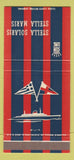 Matchbook Cover - Stella Solaris Maris Sun Lines shipping 30 Strike
