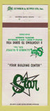 Matchbook Cover - Star Lumber & Supply Wichita KS 30 Strike