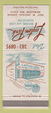 Matchbook Cover - Layton Park Building and Loan Milwaukee WI 30 Strike