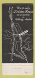 Matchbook Cover - Warren's Lobster House Kittery ME 30 Strike
