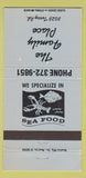 Matchbook Cover - The Family Place restaurant WEAR 30 Strike