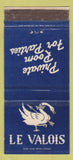 Matchbook Cover - Le Valois New York City WEAR 30 Strike