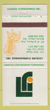 Matchbook Cover - Leisure Furnishings Ocean City MD Bethany Beach DE 30 Strike