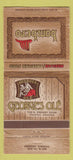 Matchbook Cover - Bombero Mexican George's Ole Phoenix AZ 30 Strike
