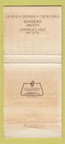 Matchbook Cover - Bombero Mexican George's Ole Phoenix AZ 30 Strike