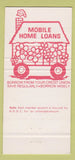 Matchbook Cover - Los Angeles Firemen's Credit Union CA  30 Strike