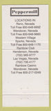 Matchbook Cover - Rainbow Club Casino Henderson NV WEAR 30 Strike