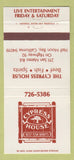 Matchbook Cover - Cypress House Half Moon Bay CA WEAR 30 Strike