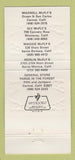 Matchbook Cover General Store Forge in the Forest Restaurant Carmel CA 30 Strike