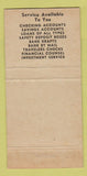Matchbook Cover - Lena State Bank Lena IL WEAR 30 Strike