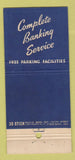 Matchbook Cover - Chicago City Bank and Trust IL WEAR 30 Stick