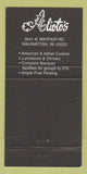 Matchbook Cover - Alioto's Restaurant Milwaukee WI 30 Strike