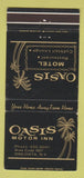 Matchbook Cover - Oasis Motor Inn Oneonta NY 30 Strike