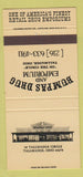 Matchbook Cover - Bumpas Drug and Emporium Tallmadge OH 30 Strike