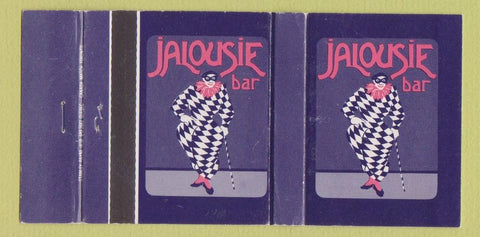 Matchbook Cover - Jalousie Bar Quebec QC WEAR 30 Strike