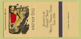 Matchbook Cover - Cabaret Driskill Hotel Austin TX girlie 30 Strike