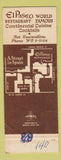 Matchbook Cover - El Paseo Restaurant Santa Barbara CA