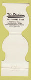 Matchbook Cover - Houston Oilers Football Stadium Restaurant College Station TX