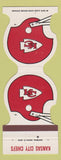 Matchbook Cover - Kansas City Chiefs Football 1986 United Consumers CU MO