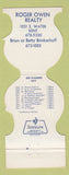 Matchbook Cover - Kent State Golden Flashes University OH 1977 WEAR