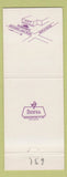 Matchbook Cover - Romaniks West Bloomfield Township MI