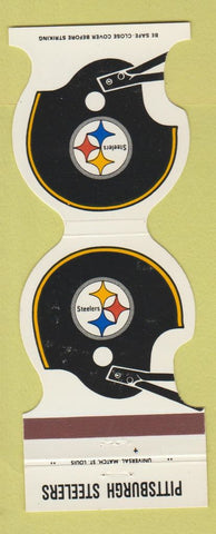 Matchbook Cover - Pittsburgh Steelers Football 1981 Beaver County National Bank