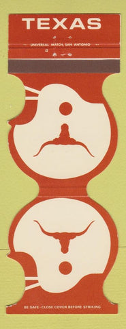 Matchbook Cover - Texas Longhorns Football 1976 City Bank