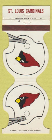 Matchbook Cover - St Louis Cardinals Football 1981 Holiday Inn Eureka MO
