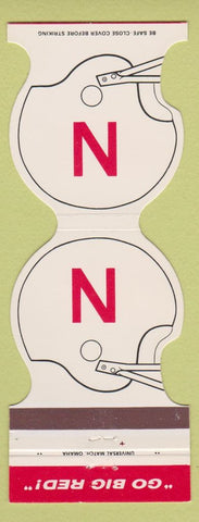 Matchbook Cover - Nebraska Cornhuskers Football 1981 York State Bank NE