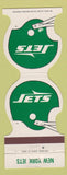 Matchbook Cover - New York Jets Football 1984 Overnite Trucking
