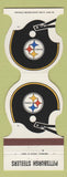 Matchbook Cover - Pittsburgh Steelers Football 1982 Howard Johnson's Oakland PA
